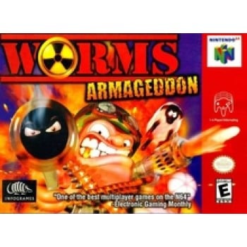Nintendo 64 Worms Armageddon - N64 Worms Armageddon - Game Only