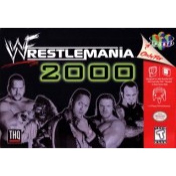 Nintendo 64 WWF WrestleMania 2000 - N64 WWF 2000 Game Only