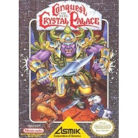 Original Nintendo Conquest of the Crystal Palace Pre-Played - NES