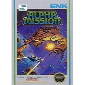 Original Nintendo Alpha Mission Pre-Played - NES