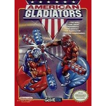 Original Nintendo American Gladiators Pre-Played - NES