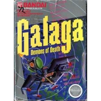 Original Nintendo Galaga: Demons of Death Pre-Played - NES