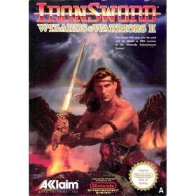 Original Nintendo IronSword: Wizards & Warriors II Pre-Played - NES