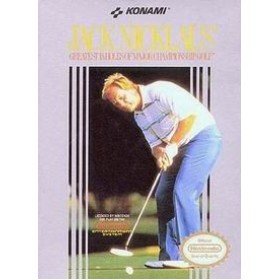 Original Nintendo Jack Nicklaus' Greatest 18 Holes of Major Championship Golf Pre-Played - NES
