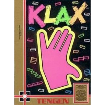 Original Nintendo Klax Pre-Played TENGEN - NES