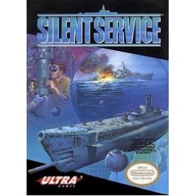 Original Nintendo Silent Service (Cartridge Only) - NES