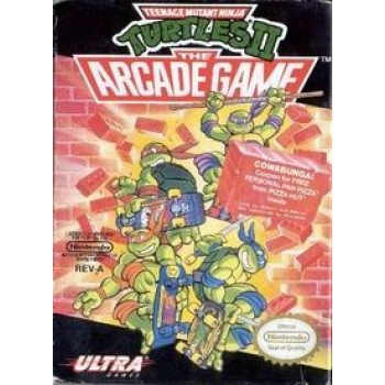 Original Nintendo Teenage Mutant Ninja Turtles 2: The Acrade Game Pre-Played