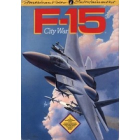 Original Nintendo F-15 City War Pre-Played - NES