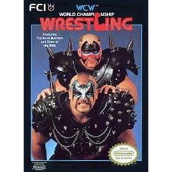 Original Nintendo WCW World Championship Wrestling Pre-Played - NES
