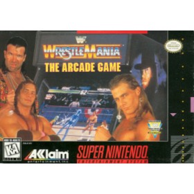 Super Nintendo Wrestlemania: The Arcade Game Pre-Played - SNES