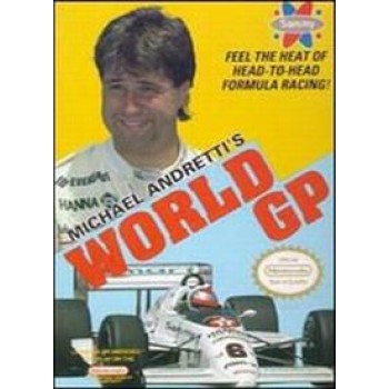 Original Nintendo Michael Andretti's World GP Pre-Played - NES