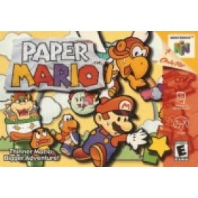Nintendo 64 Paper Mario - Paper Mario N64 - Game Only