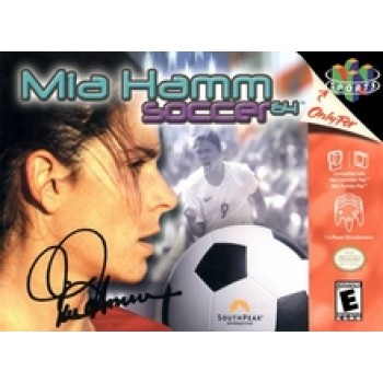 Nintendo 64 Mia Hamm Soccer 64 (Pre-Played) N64