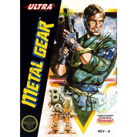 Original Nintendo Metal Gear Pre-Played - NES