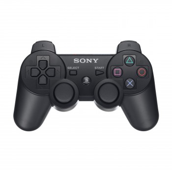 PS3 - Dualshock 3 Wireless Controller Black - Refurbished (Sony)