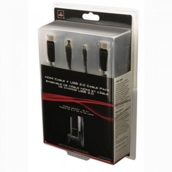 PS3 - Cable - HDMI Cable&USB 2.0 Cable Pack (Sony)