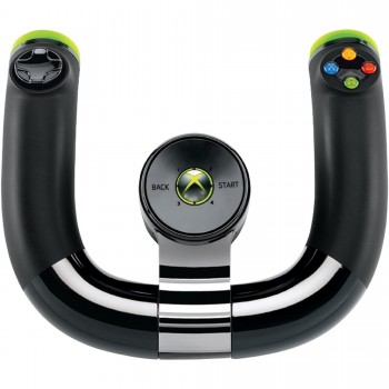 Xbox 360 - Controller - Wireless - Speed Wheel - Refurbished (Microsoft)