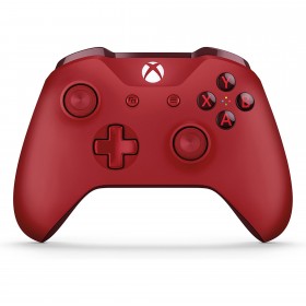Xbox One S - Controller - Wireless - 3.5mm - Red (Microsoft)