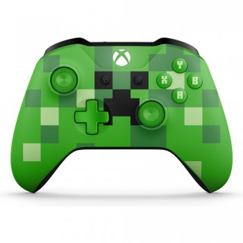 Xbox One S - Controller - Wireless - 3.5mm - Minecraft Creeper (Microsoft)