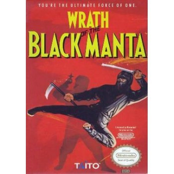 Original Nintendo Wrath Of The Black Manta (Cartridge Only) - NES