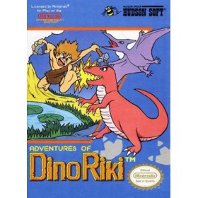 Original Nintendo Adventures of Dino Riki Pre-Played - NES