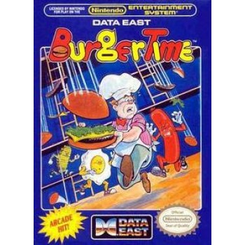 Original Nintendo Burgertime Pre-Played - NES