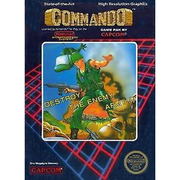 Original Nintendo Commando Pre-Played - NES