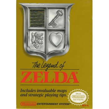 The Original Legend of Zelda Gold Cartridge