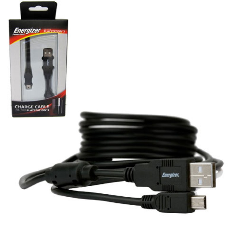 Playstation 3 Energizer Power & Play Charge Cable 