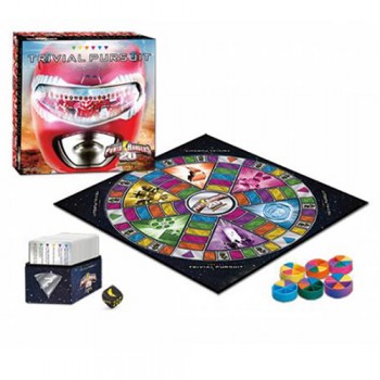 Power Rangers Trivial Pursuit Board Game