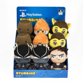 Toy - Stubbins - Plush - 6" - PDQ (2 pcs Ratchet, 2 pcs Sack Boy, 2 pcs Parappa, 2 pcs The Hunter, 1 pc Drake) (Sony)