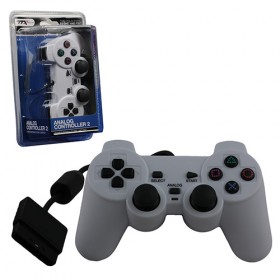 PS2 Controller Wired New Similar functions of DualShock 2 White (TTX Tech)