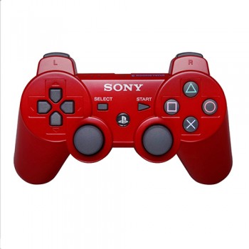 Ps3 Dualshock 3 Wireless Controller Spc3 Red- Refurbished (sony)