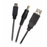 PSP/PS3 Universal 2 in 1 Data & USB Charge Cable Multi Device Compatible
