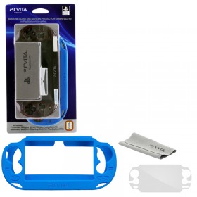 Psvita Bundle Silicone Glove And Screen Protector Kit (sony)