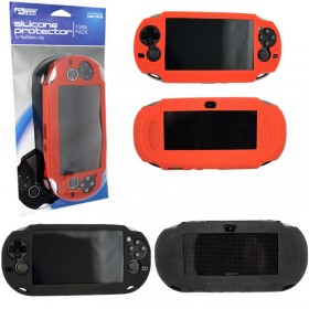 Psvita Silicone Protector Twin Pack Black/red (kmd)