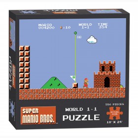 Toy - Puzzle Super Mario Bros. World 1-1 - (550 pieces)