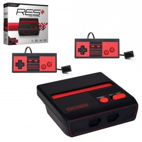 NES - Console - 8-Bit - RES Plus (w/HDMI Port) - Black/Red (Retro-Bit)
