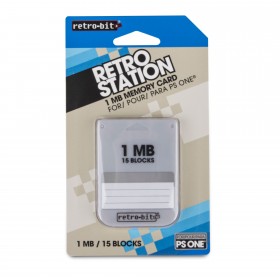 PS1 - Memory Card - 1MB (Retro-Bit)