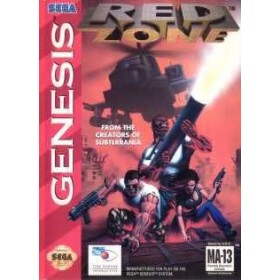 Sega Genesis Red Zone Pre-Played - GEN