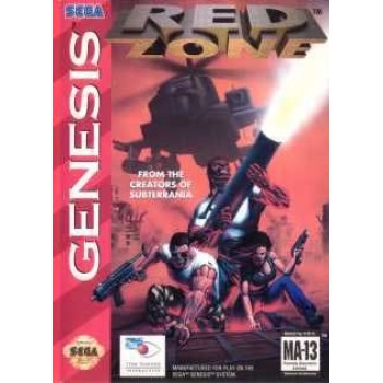 Sega Genesis Red Zone Pre-Played - GEN
