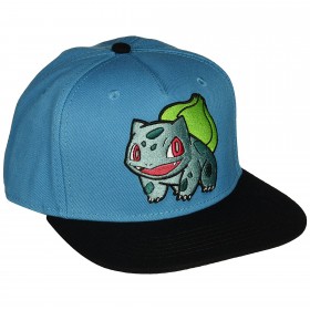 Novelty - Hats - Pokemon - Bulbasaur Color Block Snapback