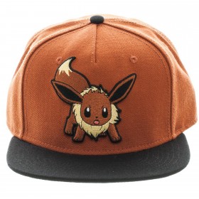 Novelty - Hats - Pokemon - Eevee Color Block Snapback