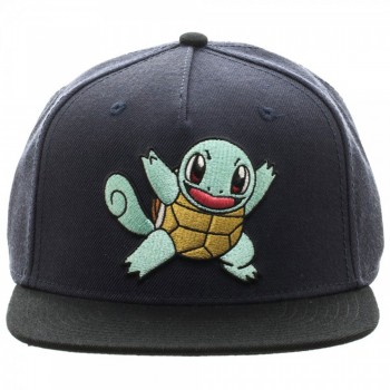 Novelty - Hats - Pokemon - Squirtle Color Block Snapback