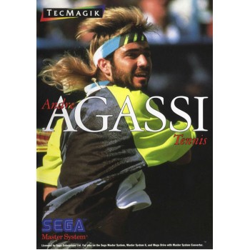 Sega Genesis Andre Agassi Tennis Pre-Played - GEN
