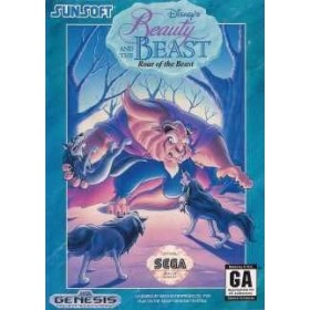 Sega Genesis Beauty and the Beast: Roar Of The Beast Pre-Played - GENESIS