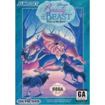 Sega Genesis Beauty and the Beast: Roar Of The Beast Pre-Played - GENESIS
