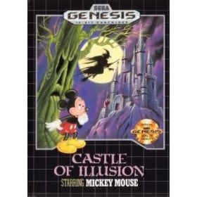 Sega Genesis Castle Of Illusions Starring Mickey Mouse Pre-Played - In Case