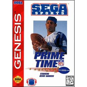 Sega Genesis Prime Time NFL Football Pre-Played - GENESIS