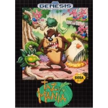 Sega Genesis Taz-Mania Pre-Played - Original Packaging